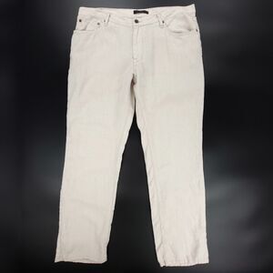 John Varvatos Cream Chinos